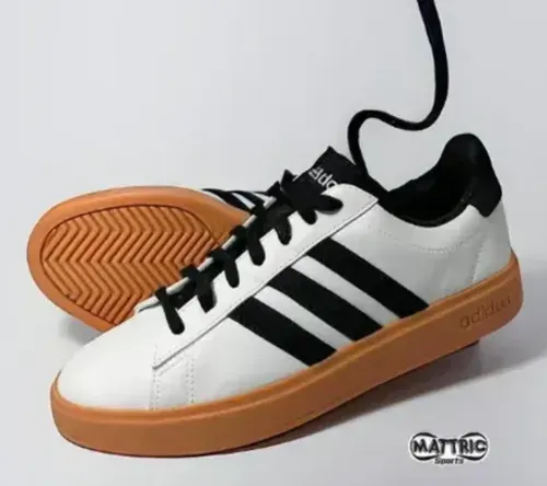 Tnis Adidas Grand Court Masculino - Branco (Tam 38 Ao 41)